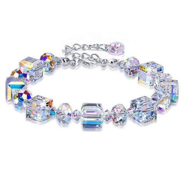 New Colorful Crystal Necklace Bracelet