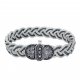 Sterling Silver Vintage Weave Bracelet