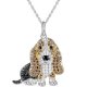 Cute Baggy Hound Pendant Necklace